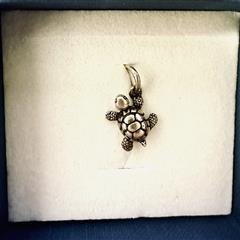 James Avery 925 Sterling Silver Turtle Charm Retired